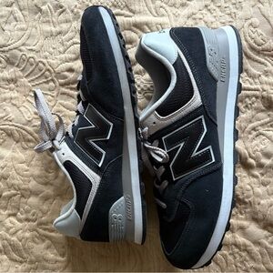 New Balance Classic Black and White Sneakers